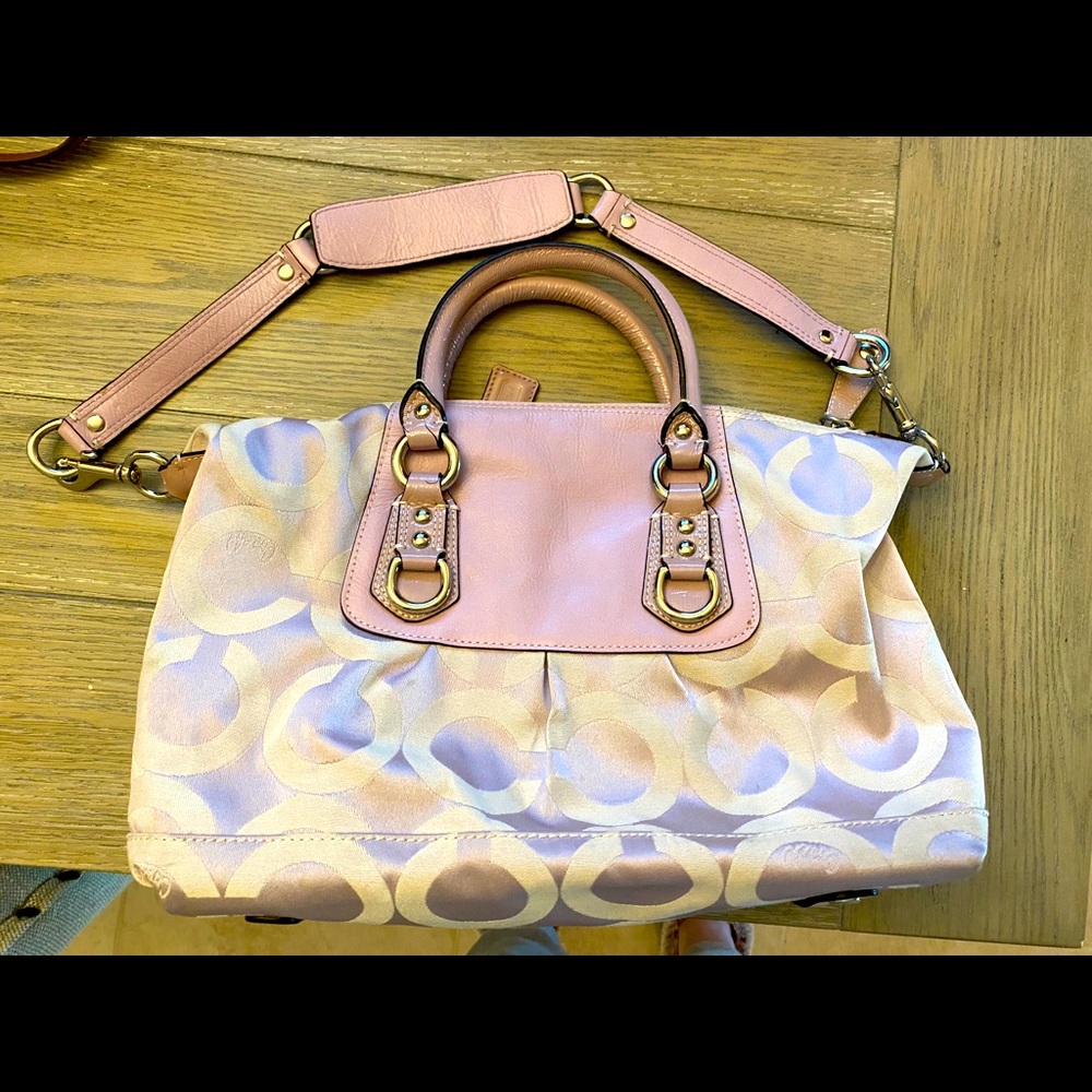 Coach Lavender Satchel